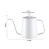 600ML Large Capacity 304 Stainless Steel Coffee Pot