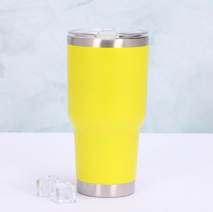 30oz  Tumbler Vacuum Double Wall Travel Coffee Mug - The Crafted Cafe