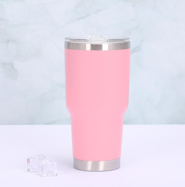 30oz  Tumbler Vacuum Double Wall Travel Coffee Mug - The Crafted Cafe