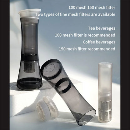 Japanese coffee cold extraction pot filter manual coffee pot - The Crafted Cafe