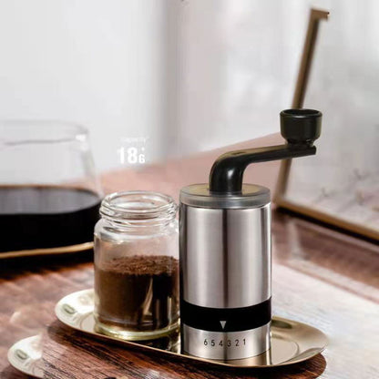 Manual Grinder Hand Crank Coffee Bean Grinder - The Crafted Cafe