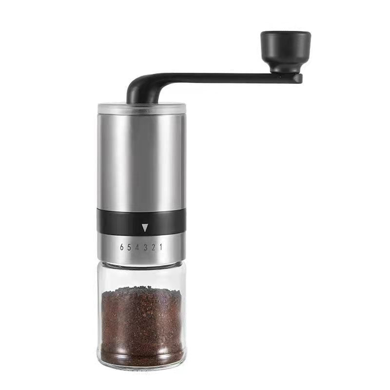 Manual Grinder Hand Crank Coffee Bean Grinder - The Crafted Cafe