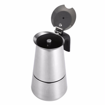 Moka Espresso Coffee Maker Pot Stovetop Tool  Coffee Machine - The Crafted Cafe