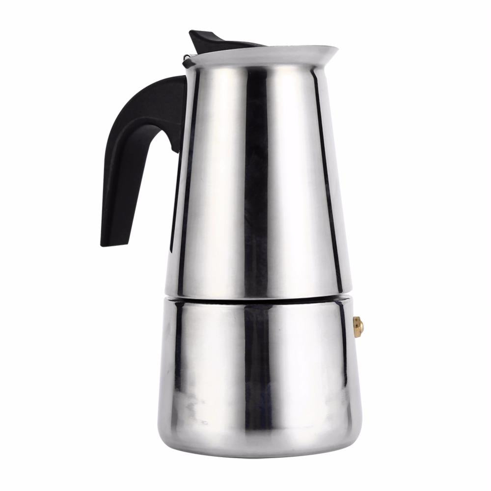 Moka Espresso Coffee Maker Pot Stovetop Tool  Coffee Machine - The Crafted Cafe