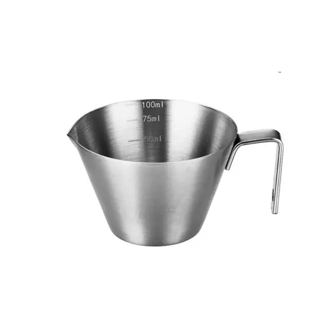 Stainless Steel 100ml Espresso Shot Cup - The Crafted Cafe