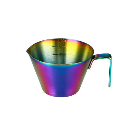 Stainless Steel 100ml Espresso Shot Cup - The Crafted Cafe