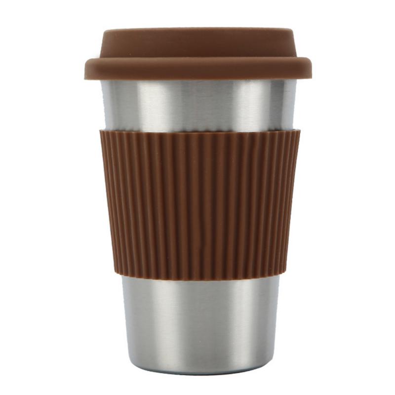 Stainless Steel Cup Coffee Cold Drink Mug Coffee Cup - The Crafted Cafe