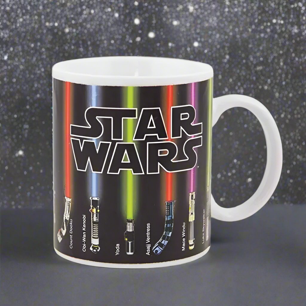 Star Wars Color Changing Coffee Lightsaber Mug - The Crafted Cafe