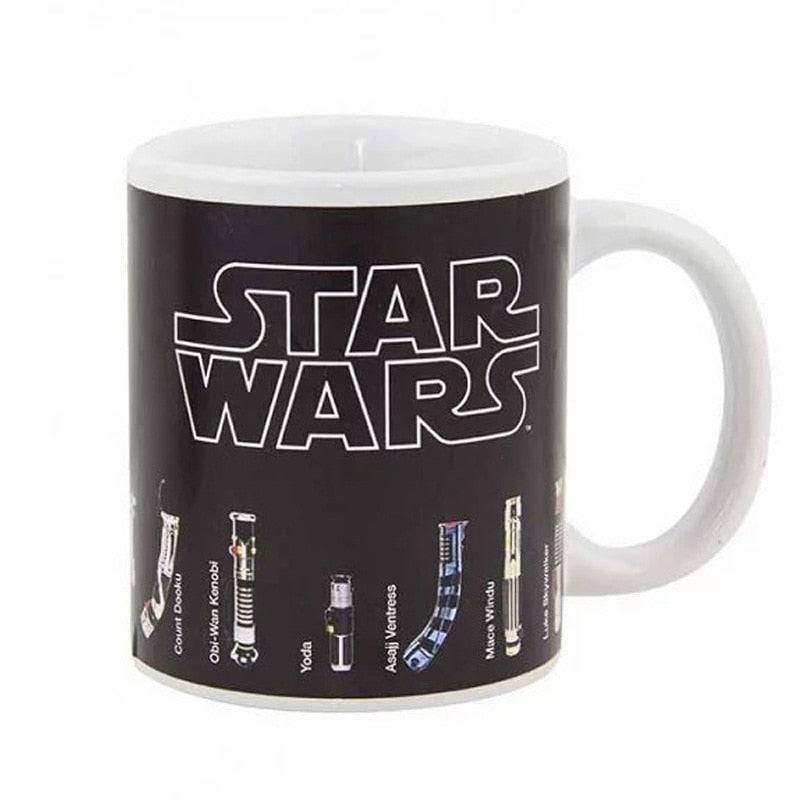 Star Wars Color Changing Coffee Lightsaber Mug - The Crafted Cafe